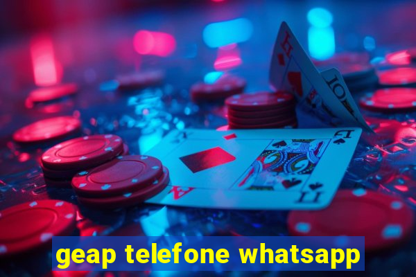 geap telefone whatsapp